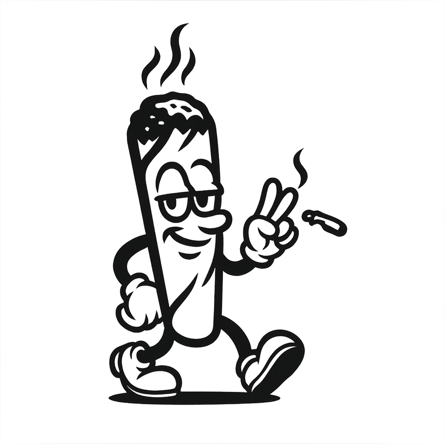 Jibbit Smoker - Sparker Heavy T-Shirt 2.0 ST/ST mit Stick