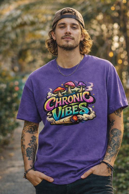 Chronic Vibes Oversize Shirt  - Organic Oversized Shirt 2.0 ST/ST