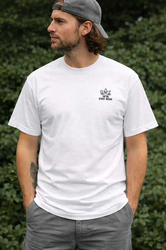 Stay High Weed Blatt  - Sparker Heavy T-Shirt 2.0 ST/ST mit Stick